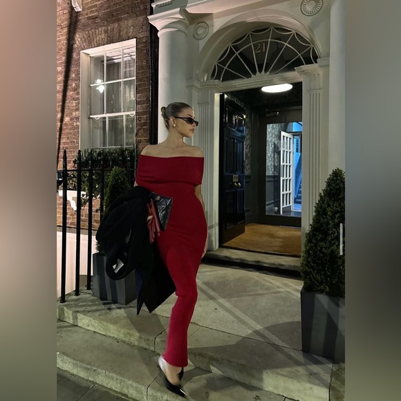 Dé Rococo Knitwear Dresses & Skirts - Red knit dress